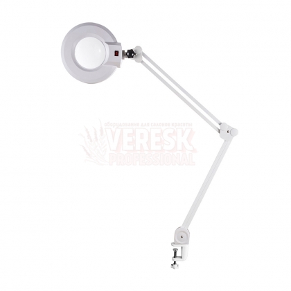 Лампа-лупа X01A LED на струбцине